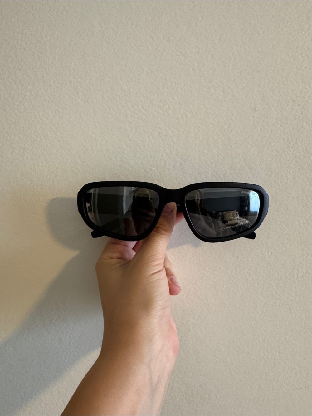 Arnette Black Men's Wraparound Sunglasses
